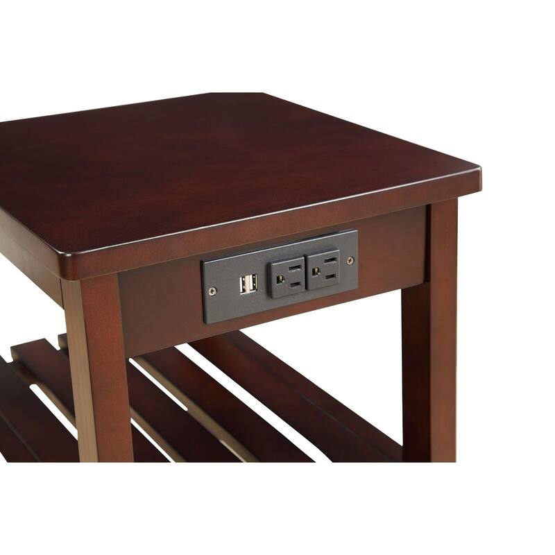 Wasaki Side Table in Espresso