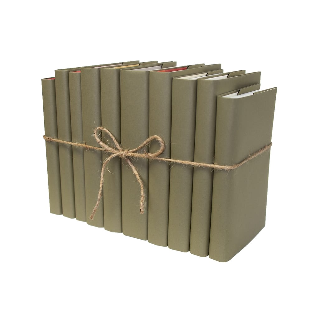 Books Green Decorative Accessories: Olive Wrapped ColorPak