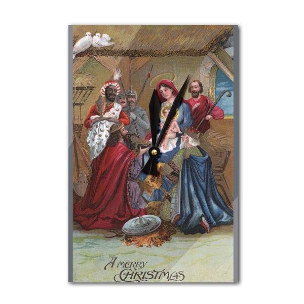Shop A Merry Christmas Nativity Scene Vintage Holiday Art