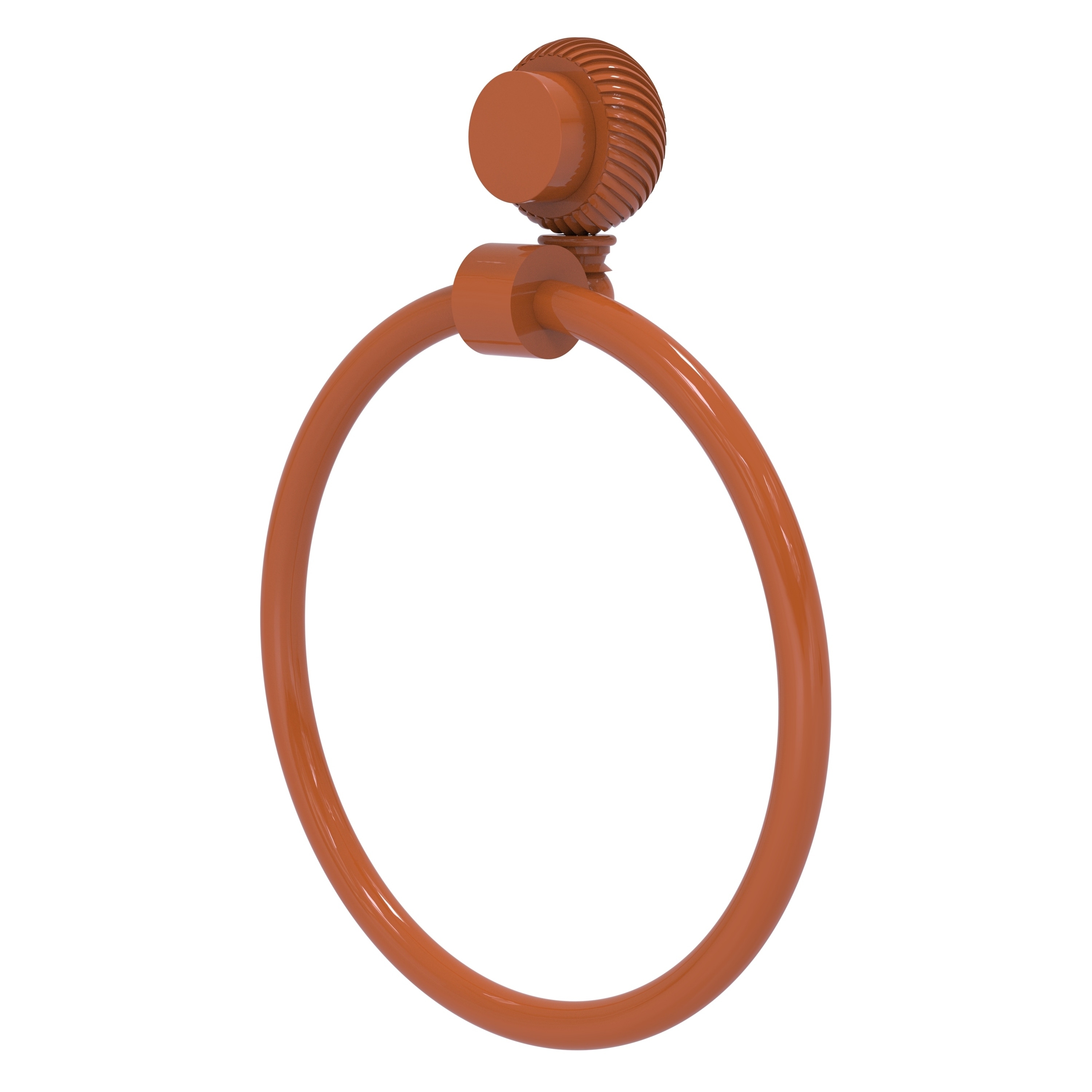Allied Brass Venus Collection Towel Ring with Twist Accent