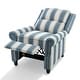 preview thumbnail 60 of 80, Manual Glider Pushback Recliner Chairs with Nailhead Trim