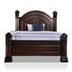 preview thumbnail 6 of 6, Tay Transitional Cherry Wood 3-Piece Poster Bedroom Set by Furniture of America