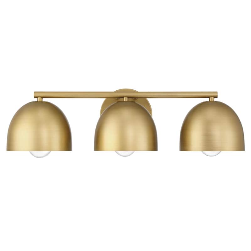 Hunter Erling 3-Light Bathroom Vanity Wall Light - Modern, Contemporary, Transitional