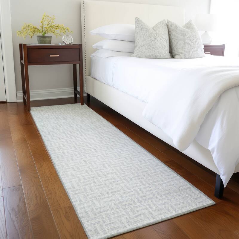 Machine Washable Indoor/ Outdoor Chantille Contemporary Casual Rug