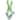 Gnome with Bunny Ears Easter Figure - 15" - Green and White
