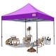 preview thumbnail 6 of 61, ABCCANOPY Outdoor Commercial Metal Patio Pop-Up Canopy - 10ftx10ft Purple