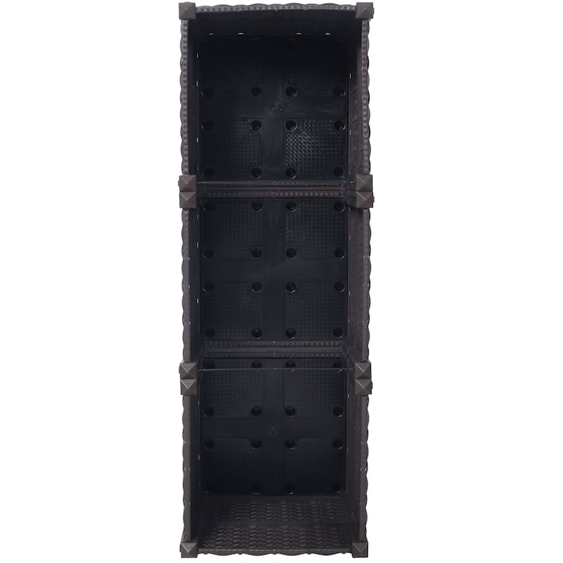 Portable Vegetable & Flower Planter Box, for Patio, Balcony, Backyard