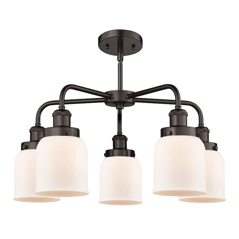 Innovations Lighting Bell - 5 Light 23" Stem Hung Chandelier