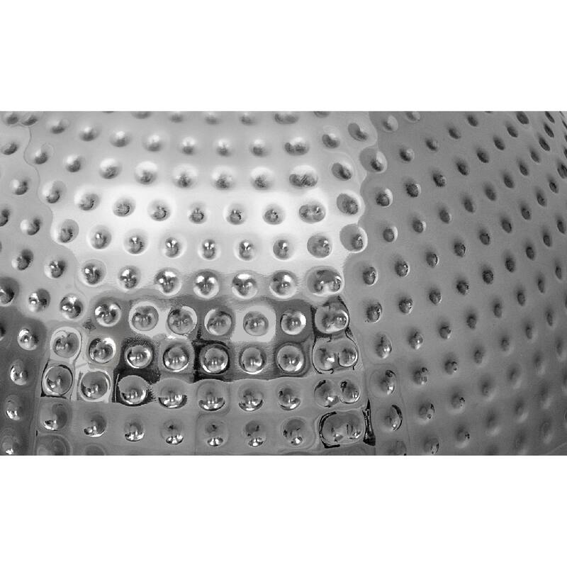 IH Casa Decor Stainless Steel Hammered Salad Bowl 11"