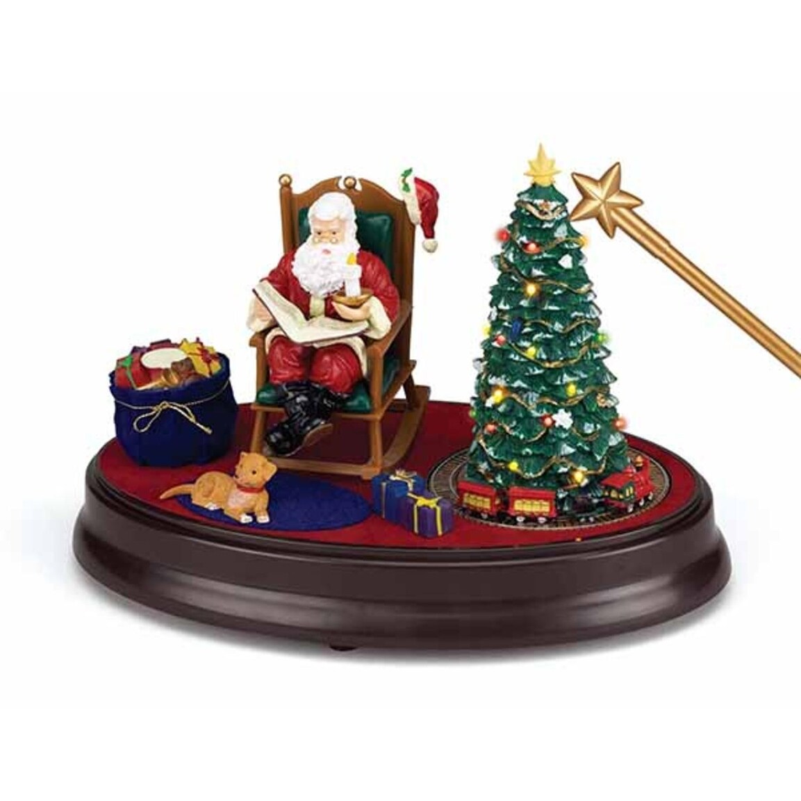 Shop Mr Christmas Magical Night Before Christmas Musical Table