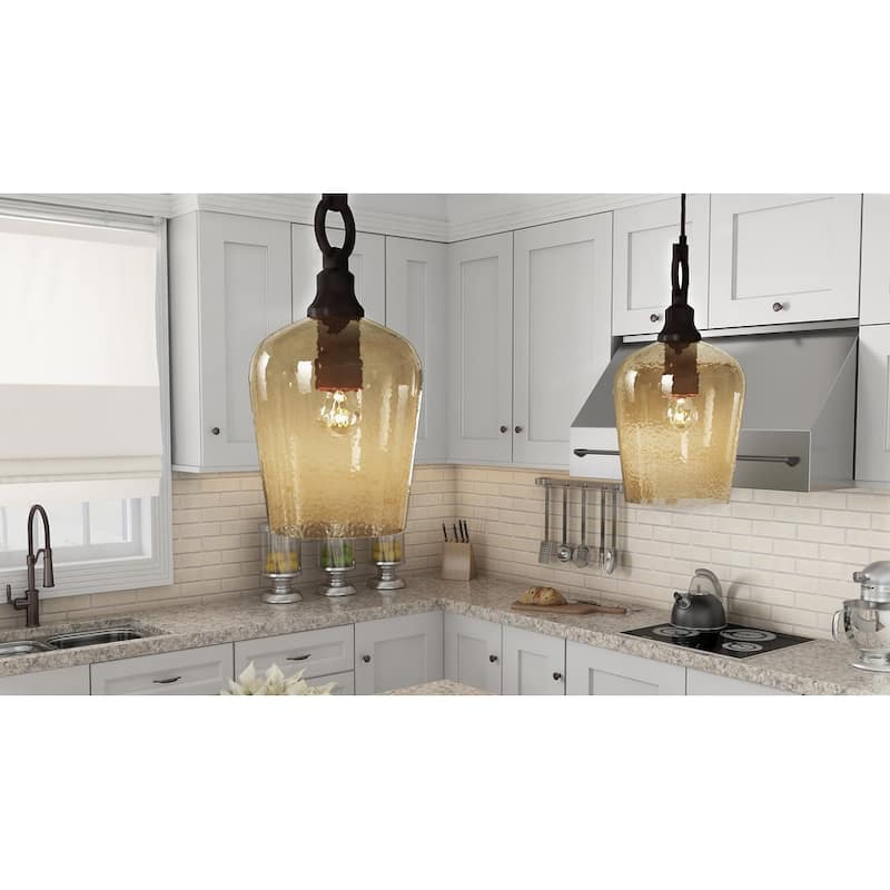 Kendrick 1-Light Mini Pendant in Western Bronze