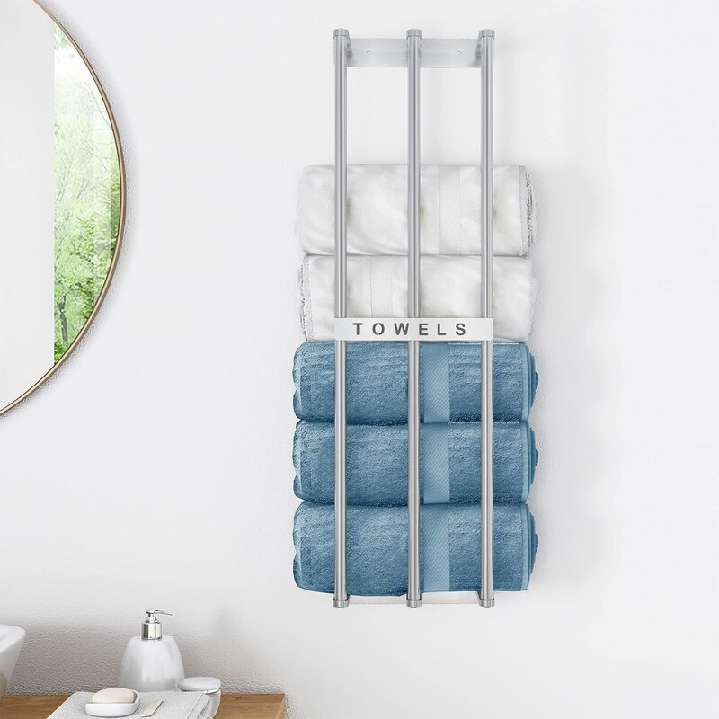 Wall hanging towel online storage