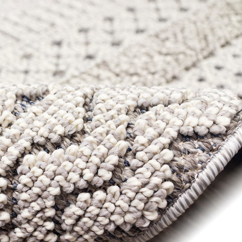 Liora Manne Dunes Geo Stripe Indoor/Outdoor Rug