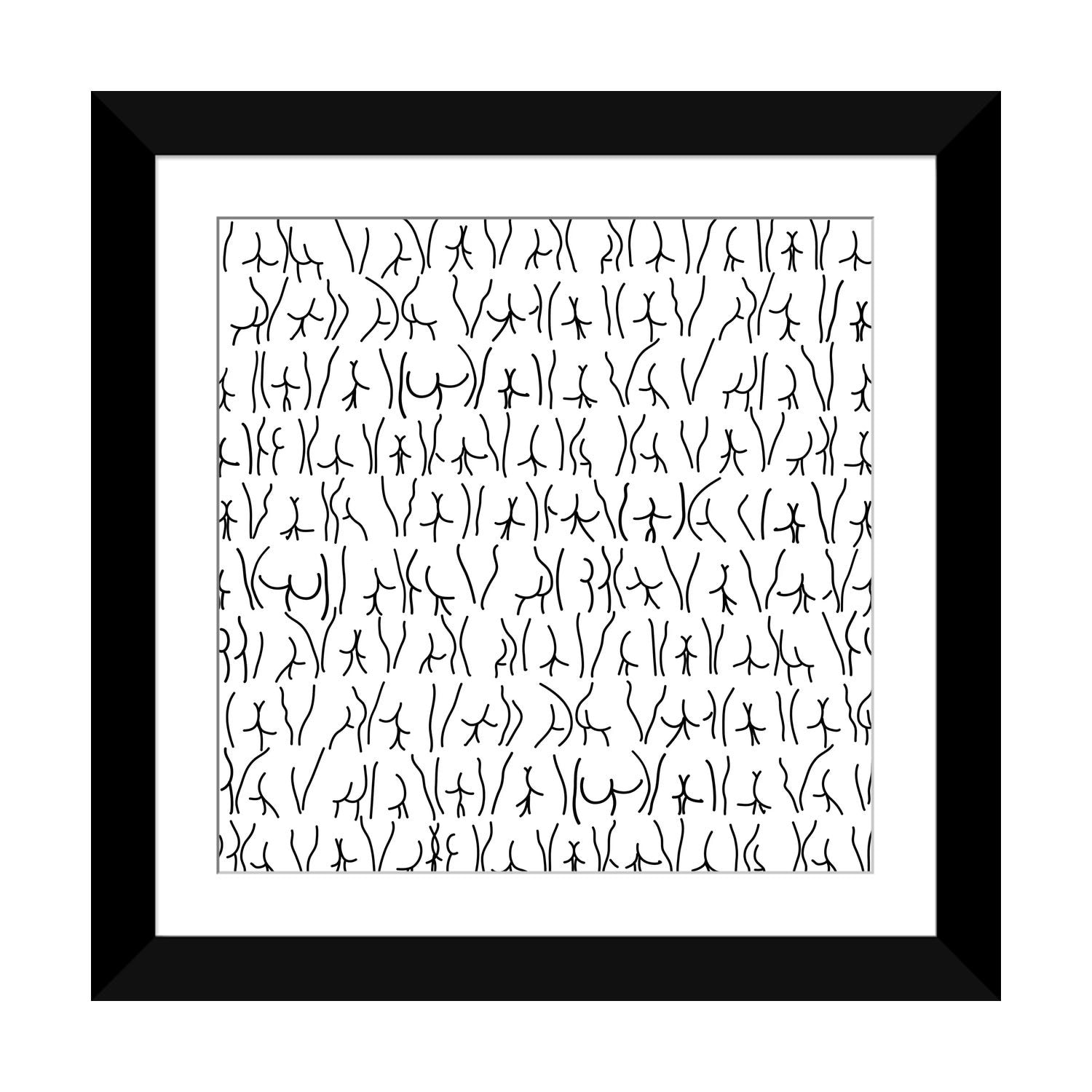 iCanvas "Ink Butts" by Notsniw Art