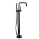 preview thumbnail 22 of 34, WOWOW Floor Mount Single-Handle Freestanding Tub Faucet Oil Rubbed Bronze