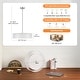 preview thumbnail 16 of 71, 3-Light 20"W Drum Fabric Semi Flush Mount Pendant Chandelier