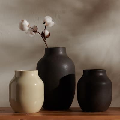 SAFAVIEH Raya Ceramic Decorative Vase (Set of 3) - 8Wx8Dx12H