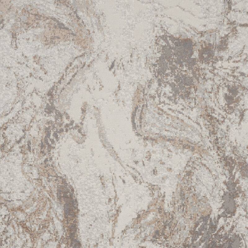 Kafid Power Loomed Abstract Modern Non Skid Area Rug By HomeRoots - 118' X '94' X '0.25