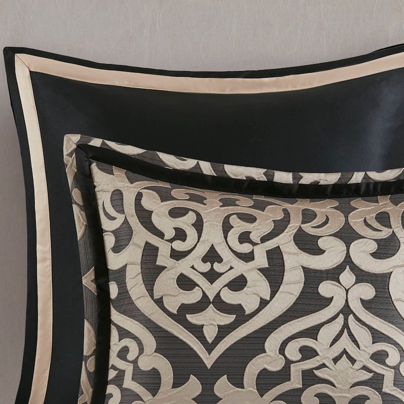Madison Park Dillon 8 Piece Jacquard Comforter Set