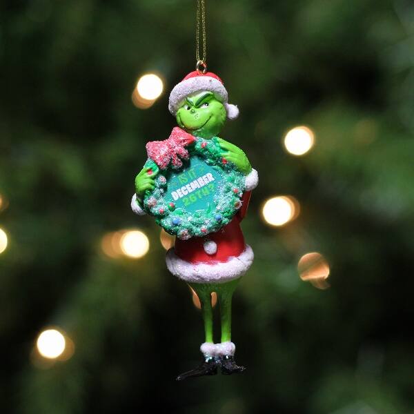 Shop 4 25 Dr Seuss The Grinch Holding Wreath Christmas Tree