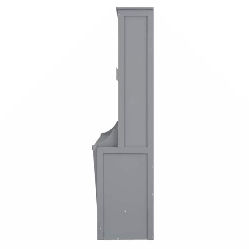 Queen Size Murphy Bed with a Shelf