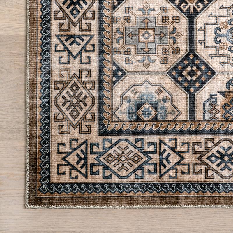 Nuloom Arisbeth SplashGuard Machine Washable Area Rug
