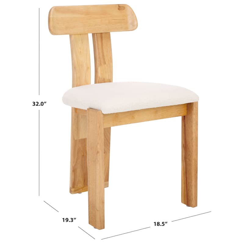SAFAVIEH Cayde Mid-Century Modern Dining Chair - 19"W x 19"D x 32"H