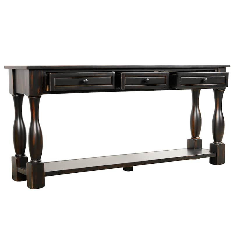 Console Table Long Sofa Table Easy Assembly