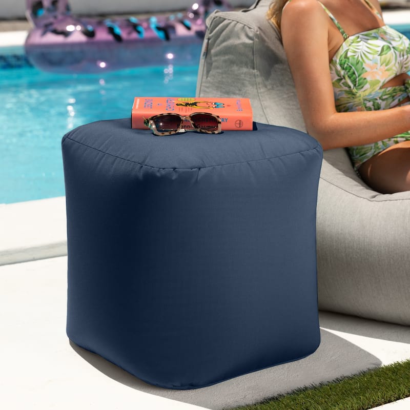 Jaxx Bean Bags Luckie Indoor/Outdoor Patio Ottoman