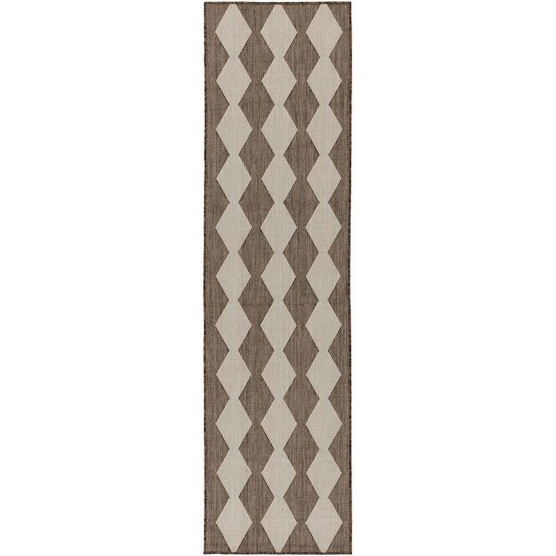Nourison Positano Indoor/Outdoor Geometric Area Rug