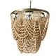 preview thumbnail 3 of 45, 2-Tier Draped Wood Bead Chandelier