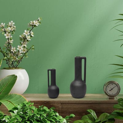 Matte Black Decorative Jugs