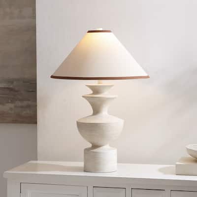 SAFAVIEH Lighting Esme 27-inch Table Lamp - 18"W x 18"D x 27"H