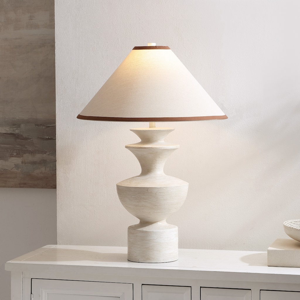 SAFAVIEH Lighting Esme 27-inch Table Lamp - 18"W x 18"D x 27"H