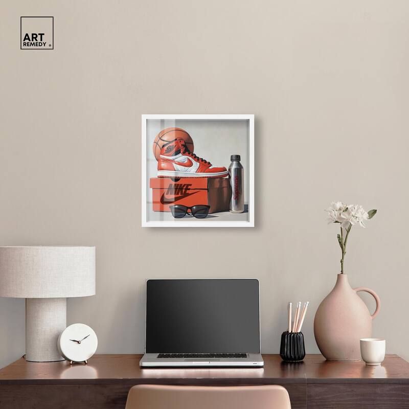 Basketball Practice Shadowbox by Art Remedy
