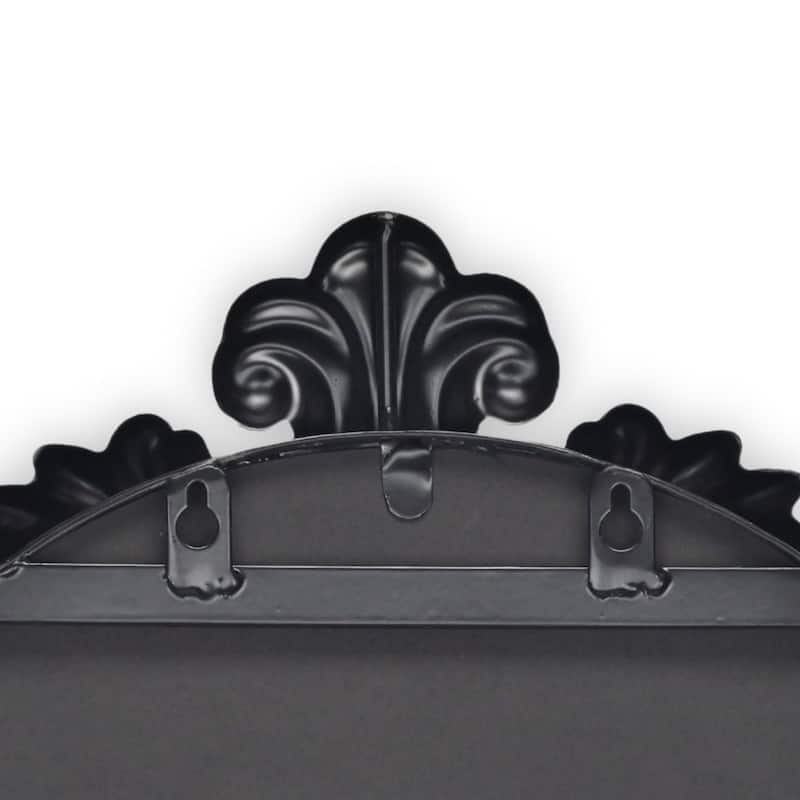 Everlaine Modern Victorian Floor Mirror - N/A