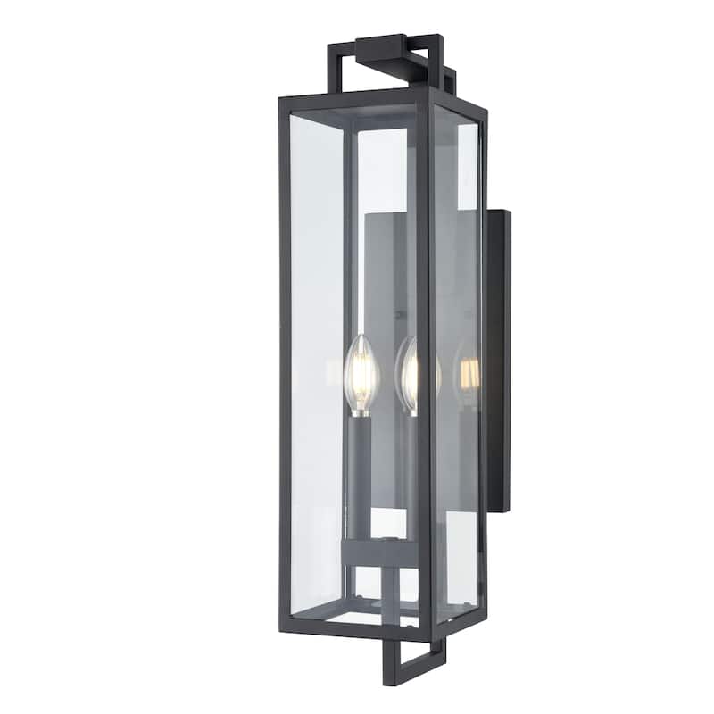 Millennium Lighting Lamont 1 Light Outdoor Wall Sconce in Textured Black