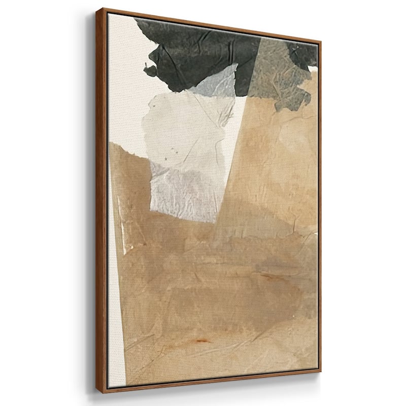 Paper Blur IV - Multi Piece Framed Canvas