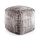 preview thumbnail 3 of 2, The Curated Nomad Hawley Pouf Ottoman