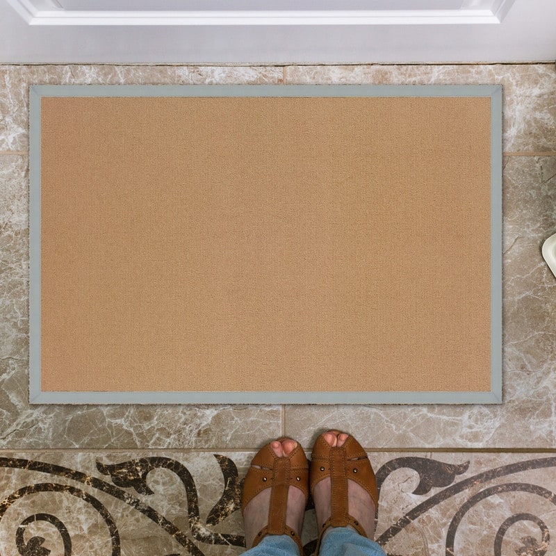 Linon Athena Cork Hand Finished Classic Rug