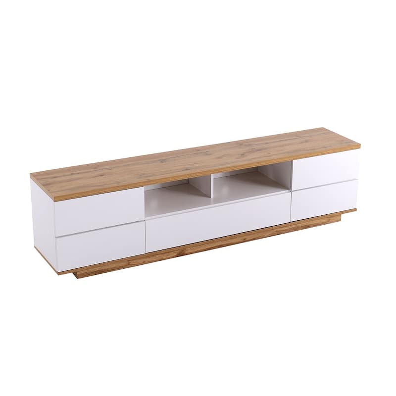 80" MDF Modern TV stand - 70.80" x 15.00"