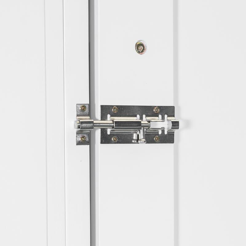 Queen Size Folding Platform Bed with Shelves, Cabinets, Drawers, and LED Lighting