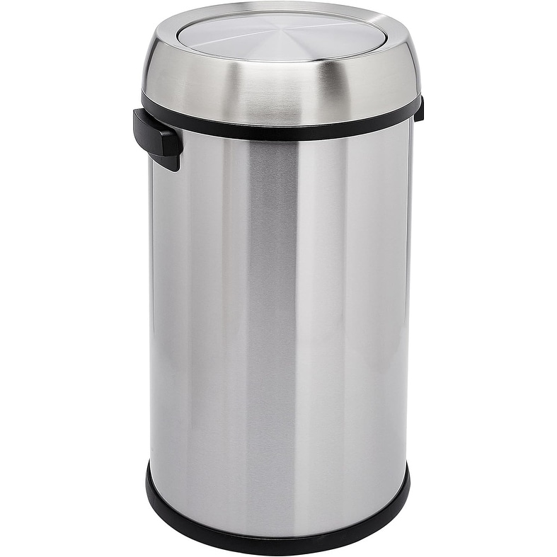 https://ak1.ostkcdn.com/images/products/is/images/direct/341c235a883cedb81e59c2bb972cab4baf48e8b2/Round-Stainless-Steel-Trash-Can-with-Swing-lid---65-Liter.jpg