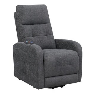 Coaster Furniture Howie Tufted Upholstered Power Lift Recliner