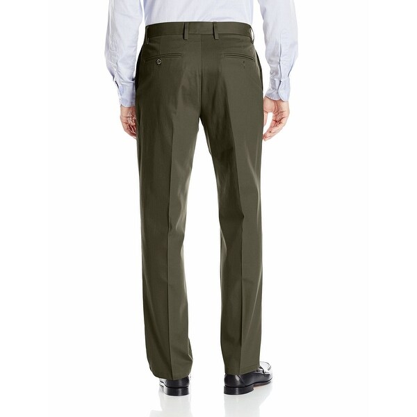 dockers classic fit flat front