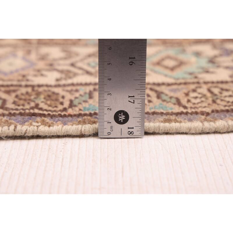 ECARPETGALLERY Hand-knotted Antalya Vintage Brown Wool Rug - 4'4 x 11'1