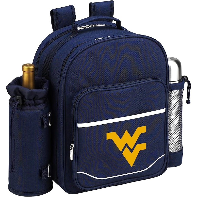 NCAA West Virginia Mountaineers 2-Person Coffee Picnic Backpack