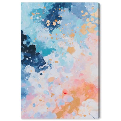 Vibrant Vortex Canvas by Art Remedy, Gallery Wrapped