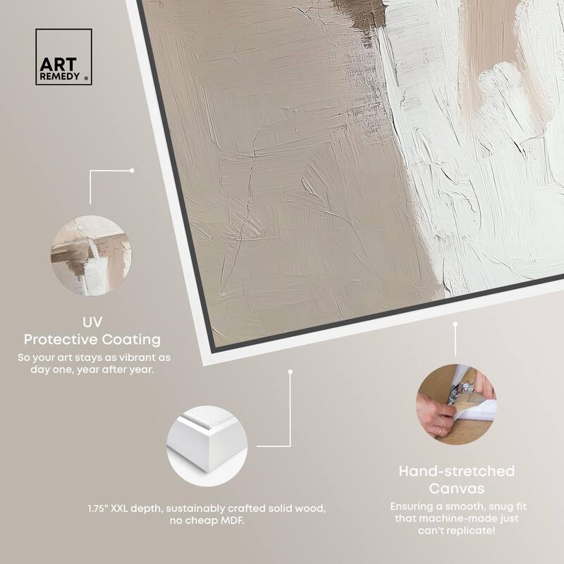 Sandstone Impressions Canvas by Art Remedy