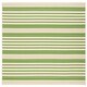 preview thumbnail 44 of 129, SAFAVIEH Courtyard Charmaine Indoor/ Outdoor Waterproof Area Rug 4' x 4' Square - Green/Beige